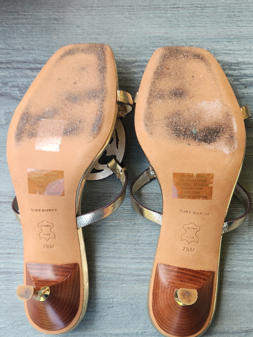 Tory Burch Miller Bombe Heels - Picture 5 of 5
